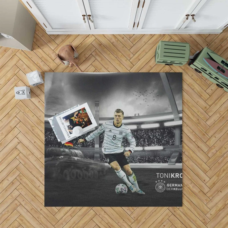 Germany Football Player Toni Kroos Rug