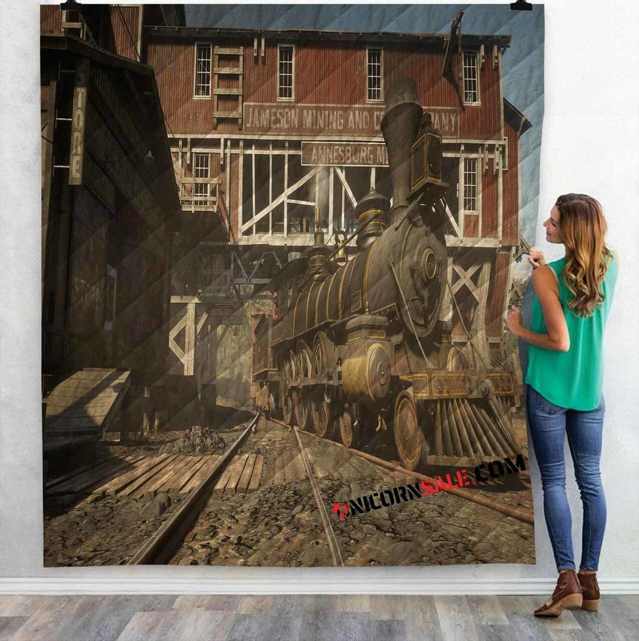 Netflix Movie Train Of The Dead N 3Dtomized onalized Quilt Blanket