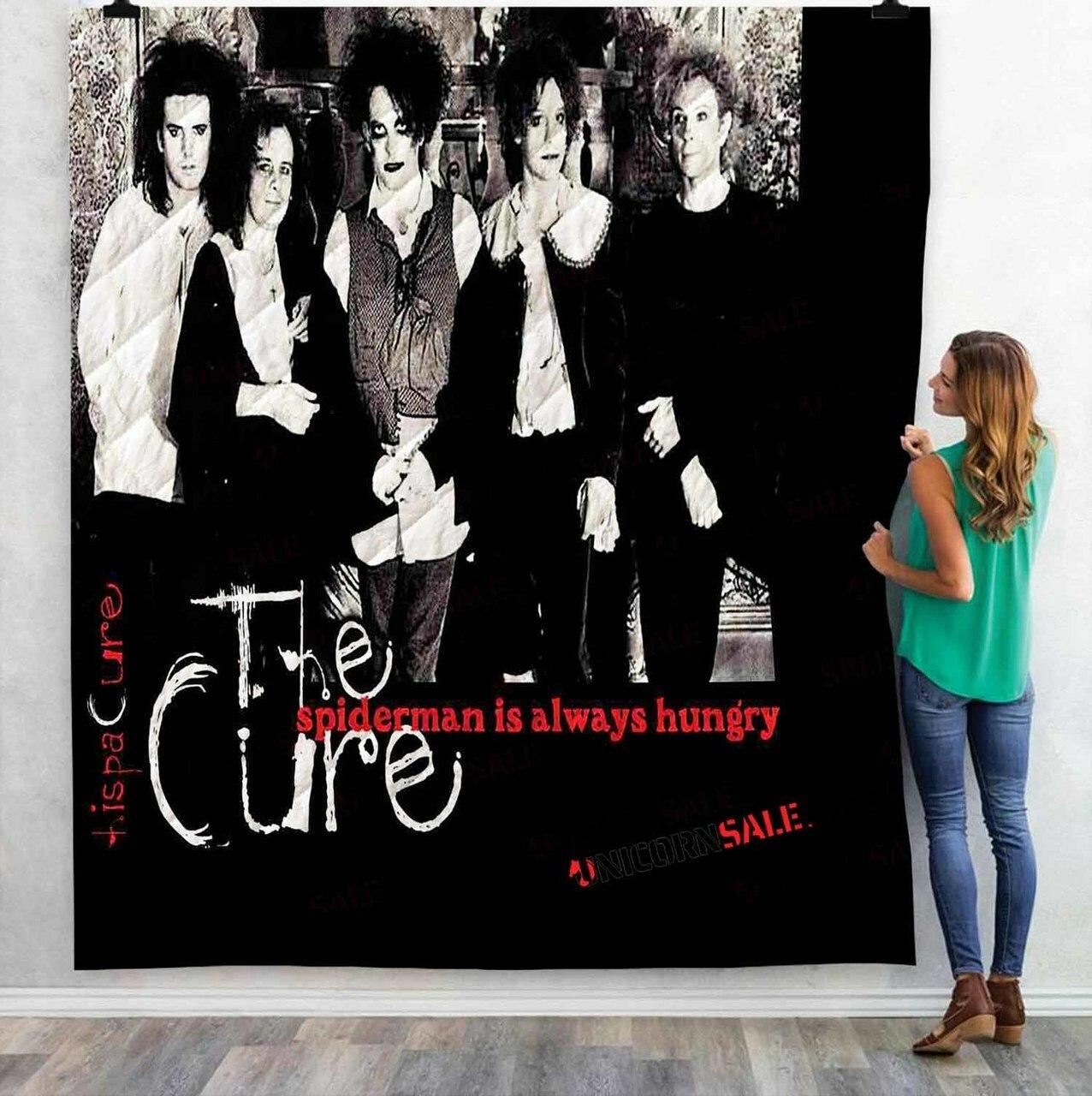 Musical Ats The Cure 3N 3Dtomized onalized Quilt Blanket