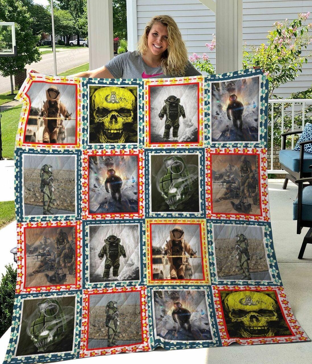 The Life Exive Ordnanceposal Quilt Blanket Greattomized Blanket G For Birthday C Thgiving