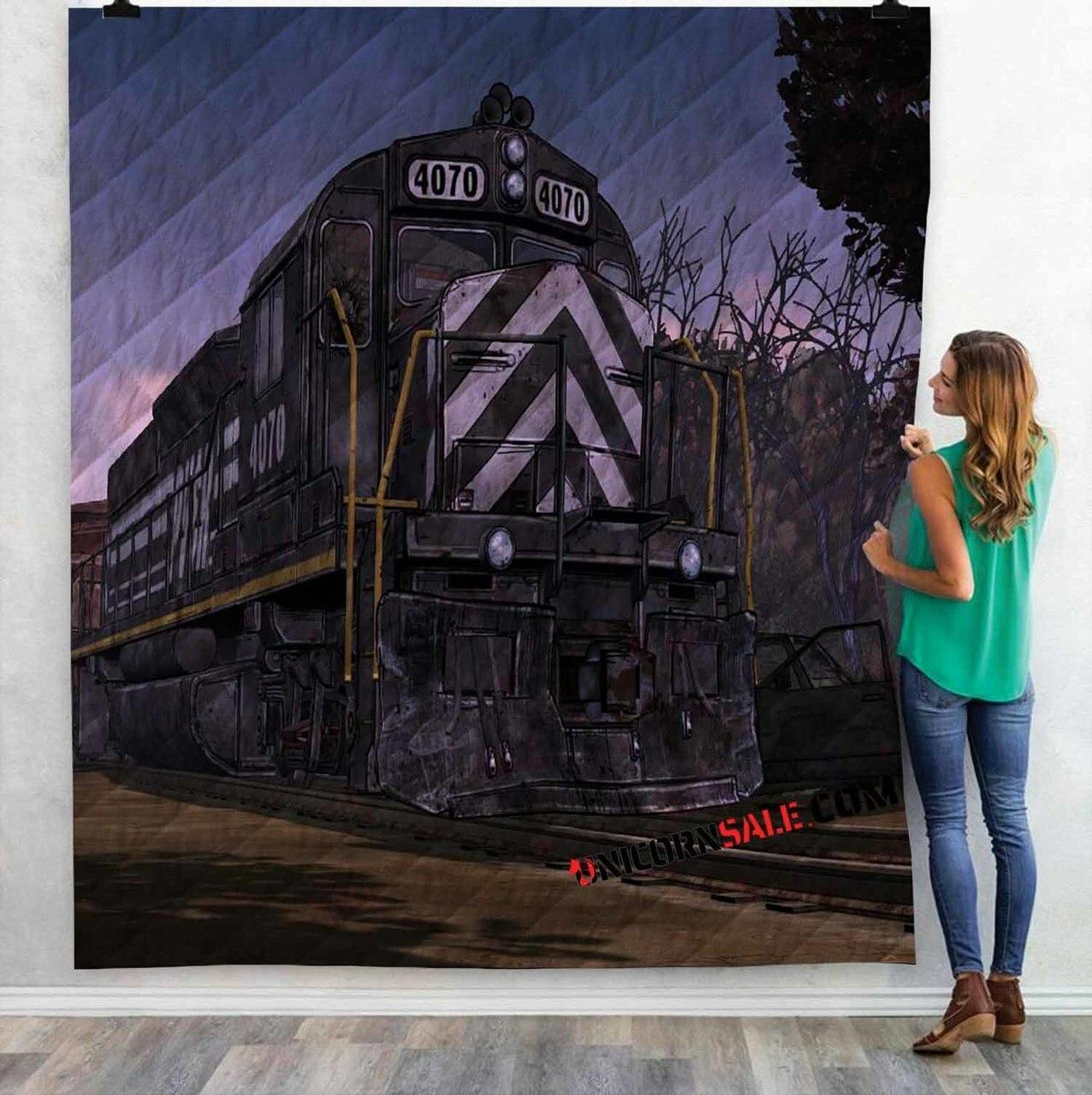 Netflix Movie Train Of The Dead V 3Dtomized onalized Quilt Blanket