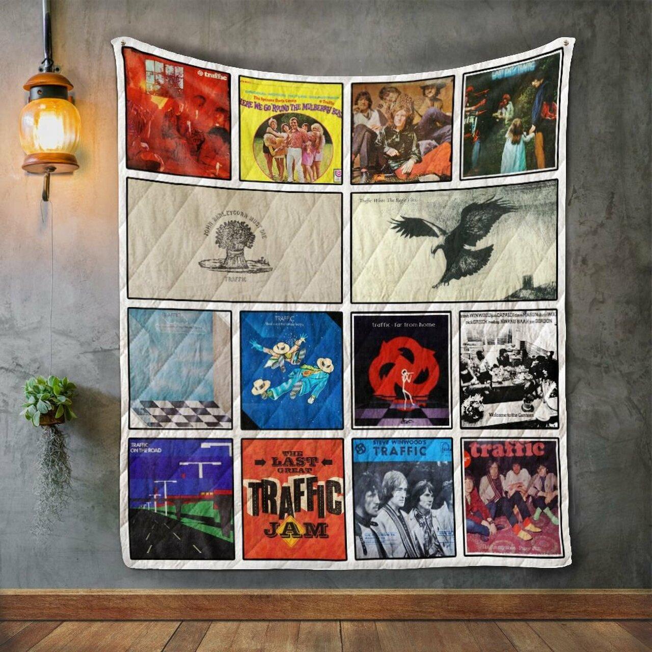 Traffic Quilt Blanket