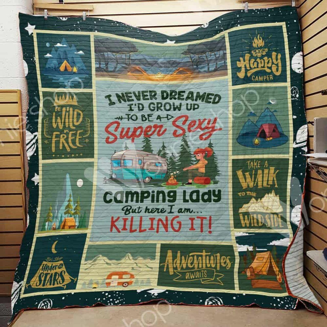 Camping Quilt Blanket Dhc1102467Td