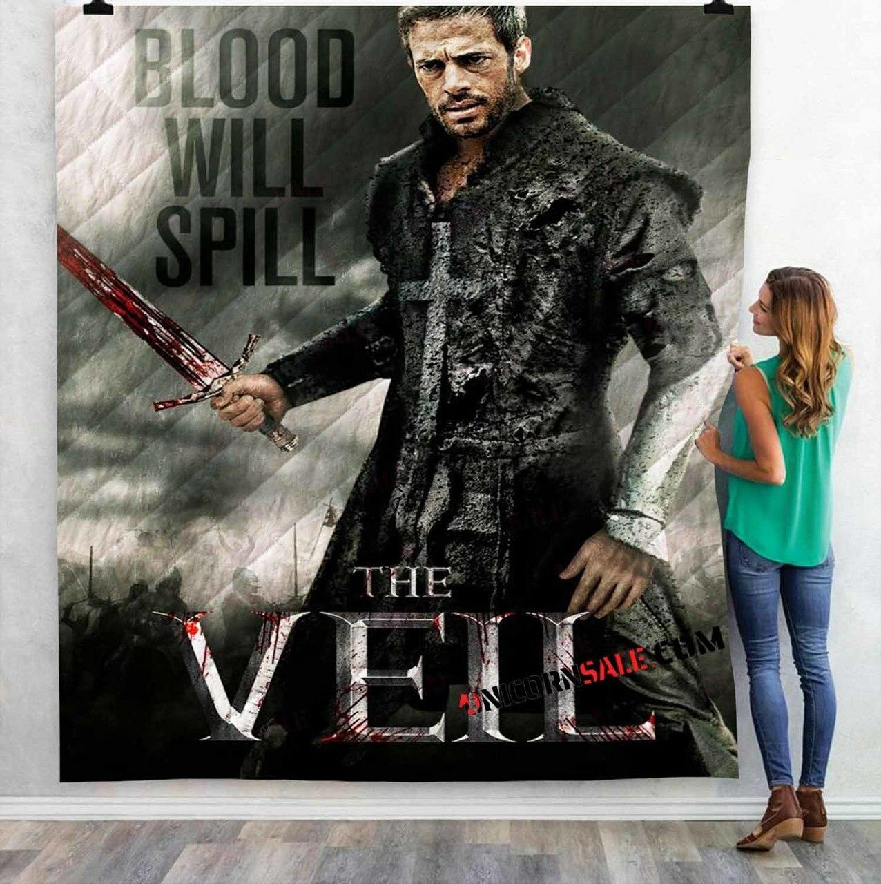 Netflix Movie The Veil D 3Dtomized onalized Quilt Blanket
