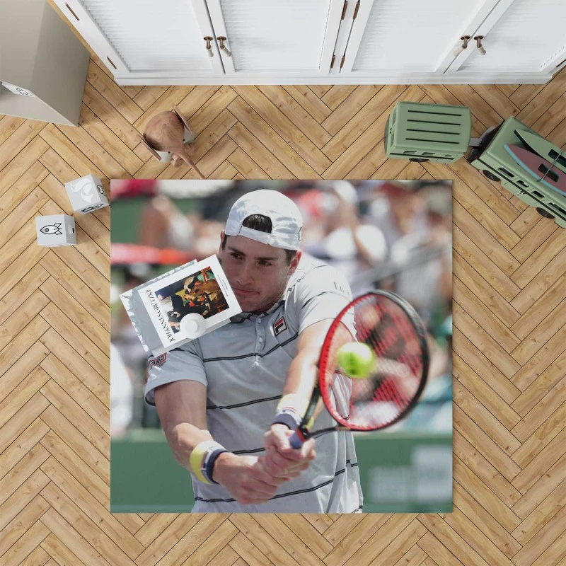 John Isner Professional American Tennis Player Rug