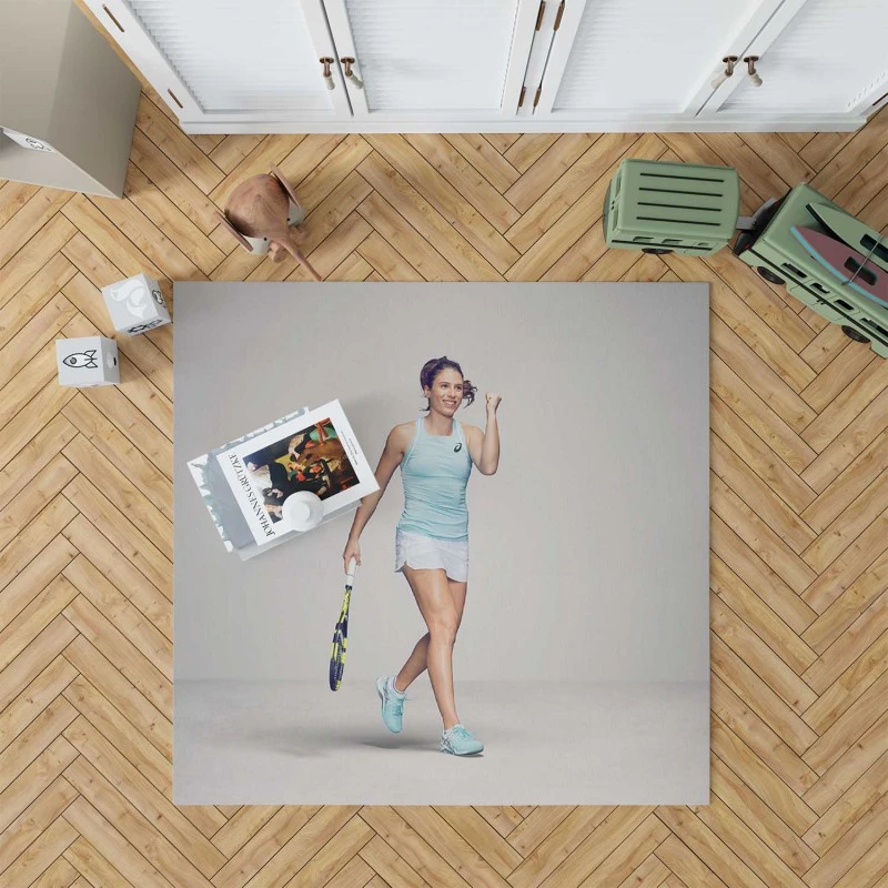 Johanna Konta Popular British Tennis Player Rug