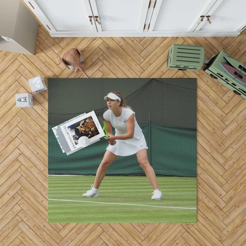 Elina Svitolina Professional Tennis Player Rug