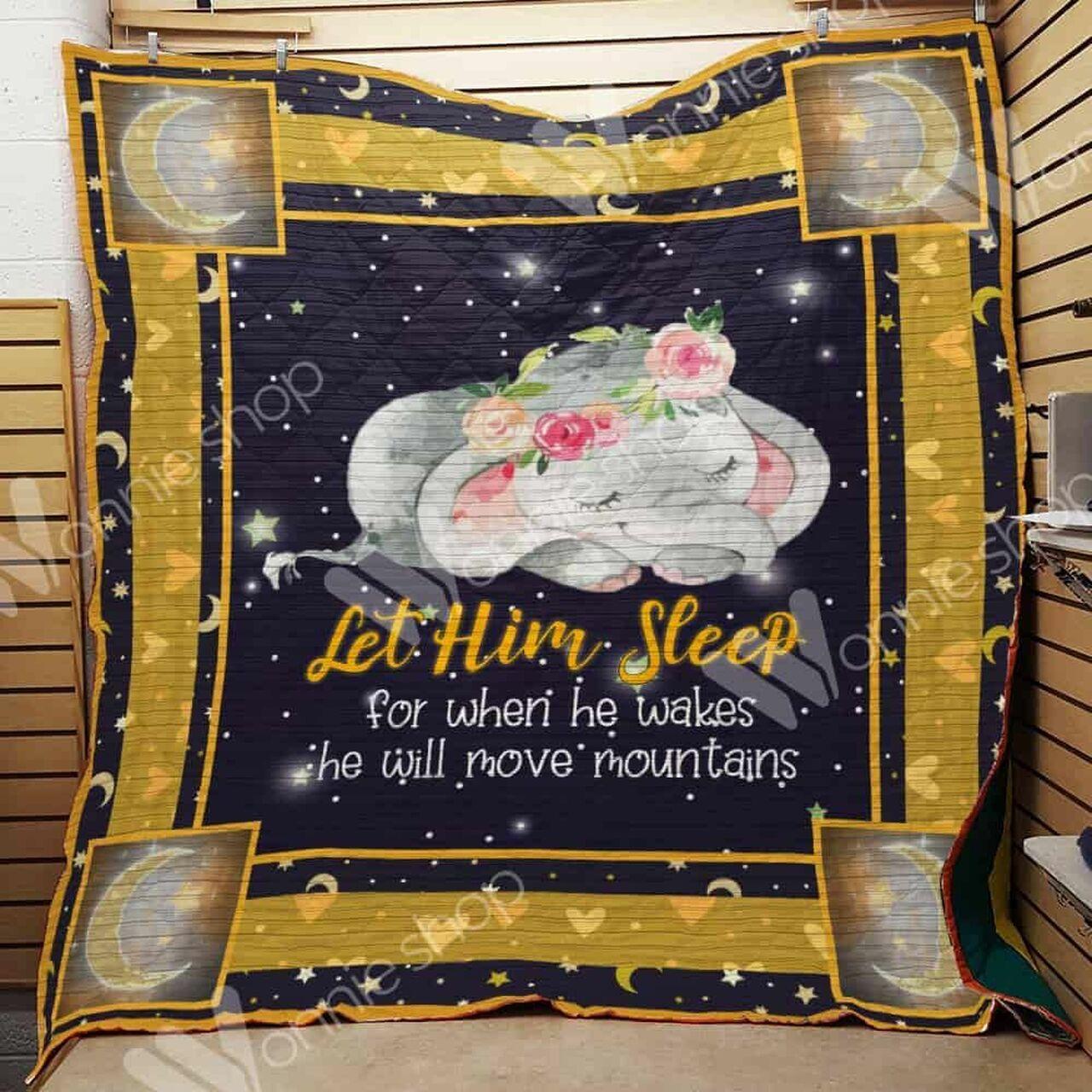 Elephant Quilt Blanket Dhc1102831Td