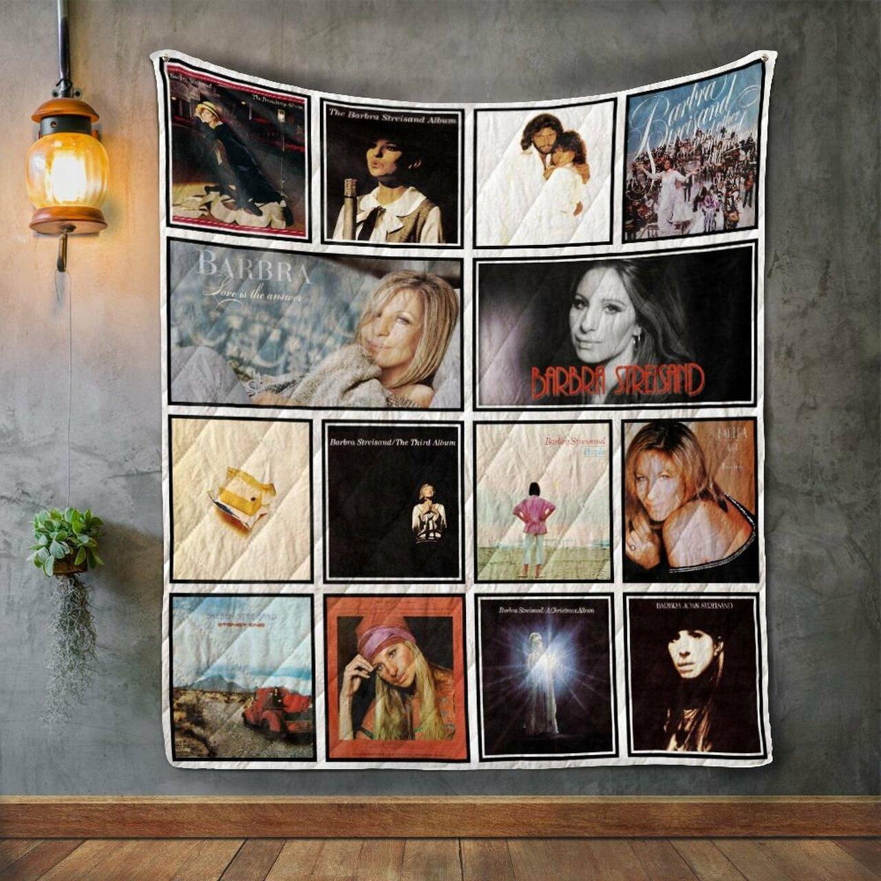 Barbtand Album Co Quilt Blanket