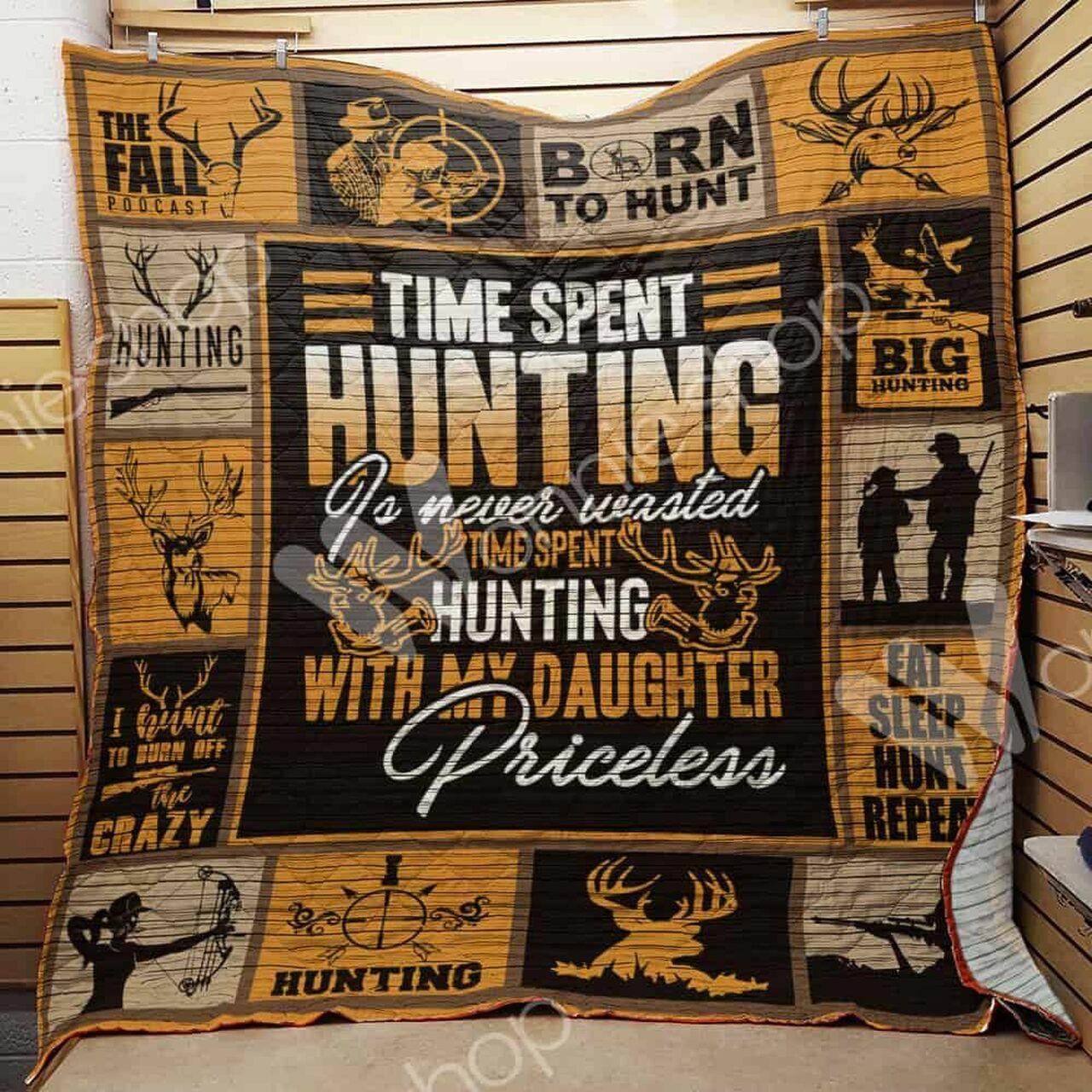 Hunting Dad Quilt Blanket Dhc03021121Td