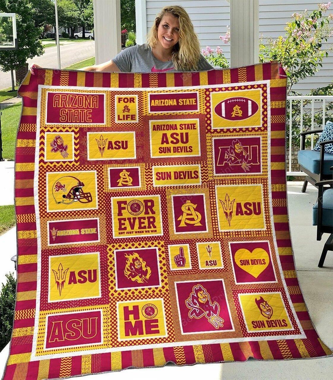 Arizotaun De Ver2 Quilt Blanket