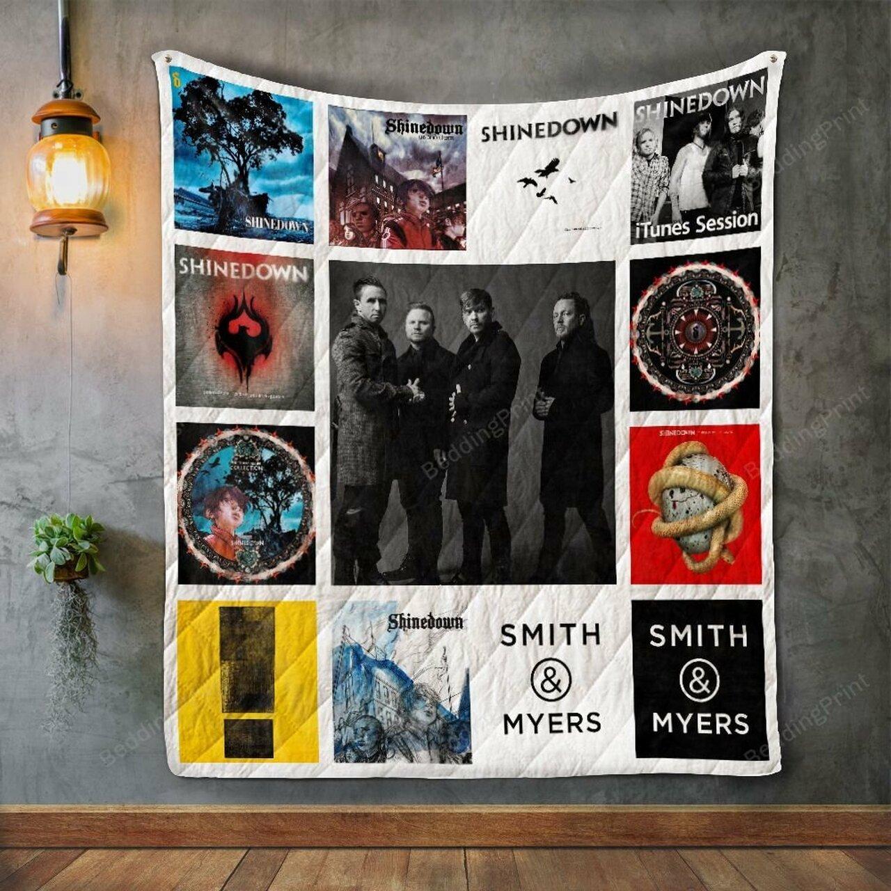 Shinedown Album Co Quilt Blanket
