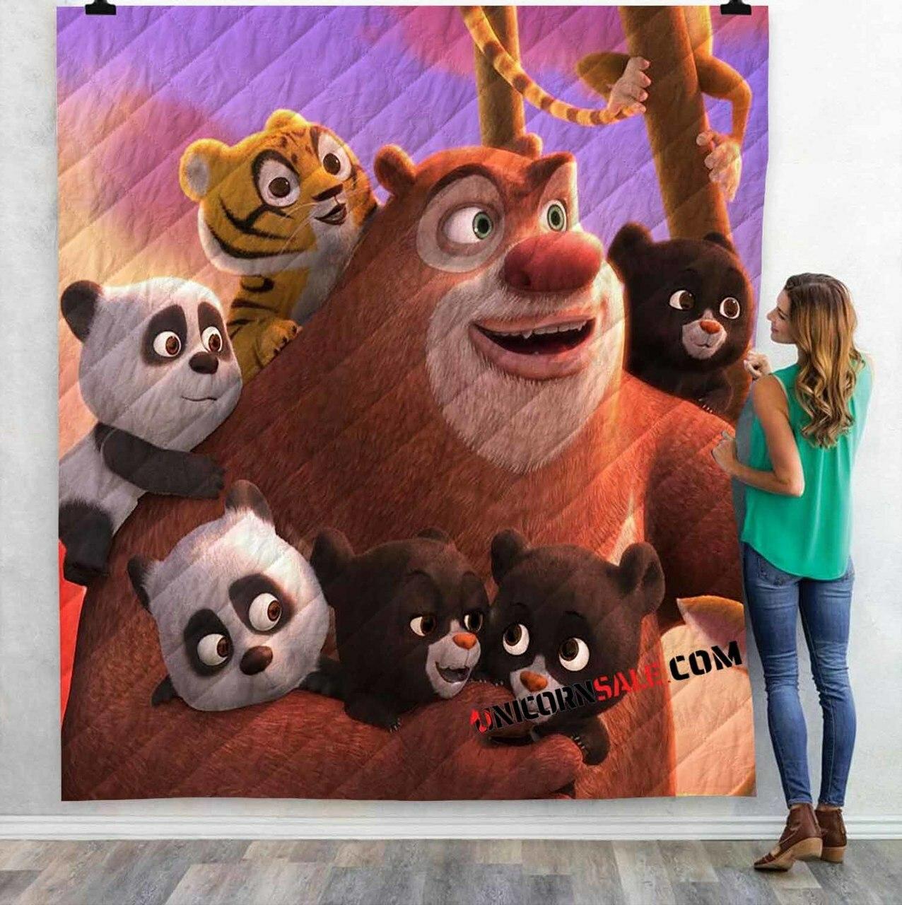 Movie Boonie B The Big Tecret V 3Dtomized onalized Quilt Blanket