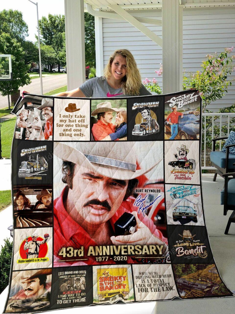 Smokey And The Ban Quilt Blanket Ver 4