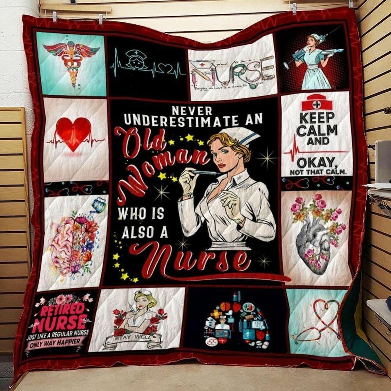 e Old Woman Who A e Quilt Blanket Greattomized G For Birthday C Thgiving Perfect Gift For e
