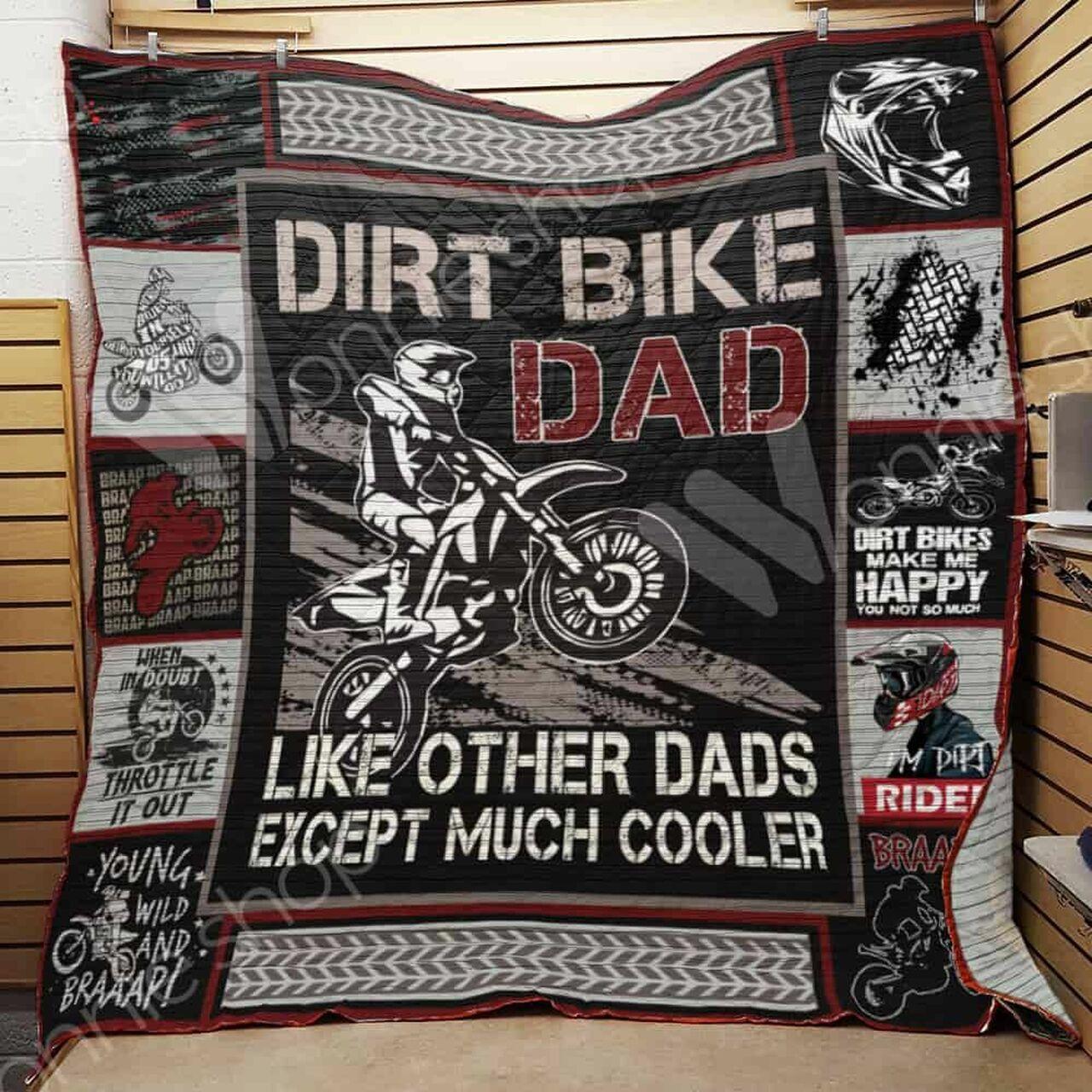 Dirt Bike Dad Quilt Blanket Dhc1002989Td
