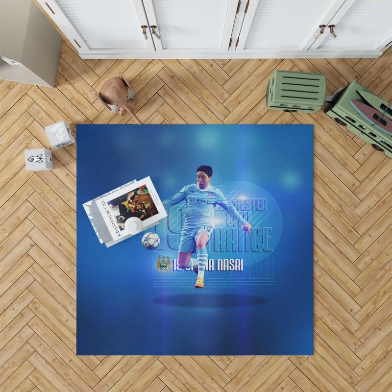 Samir Nasri Professional Footballer Rug