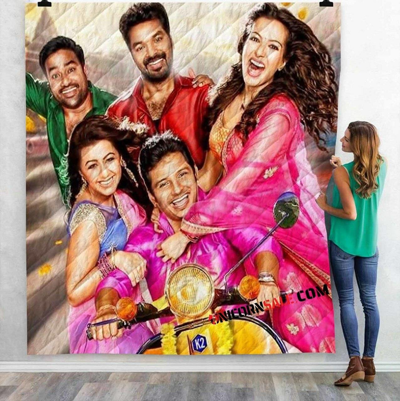 Movie Kalakalappu V 3Dtomized onalized Quilt Blanket