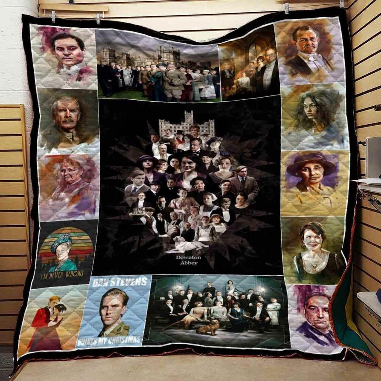 Downton Abbey Collage Blanket Th10072019 Quilt