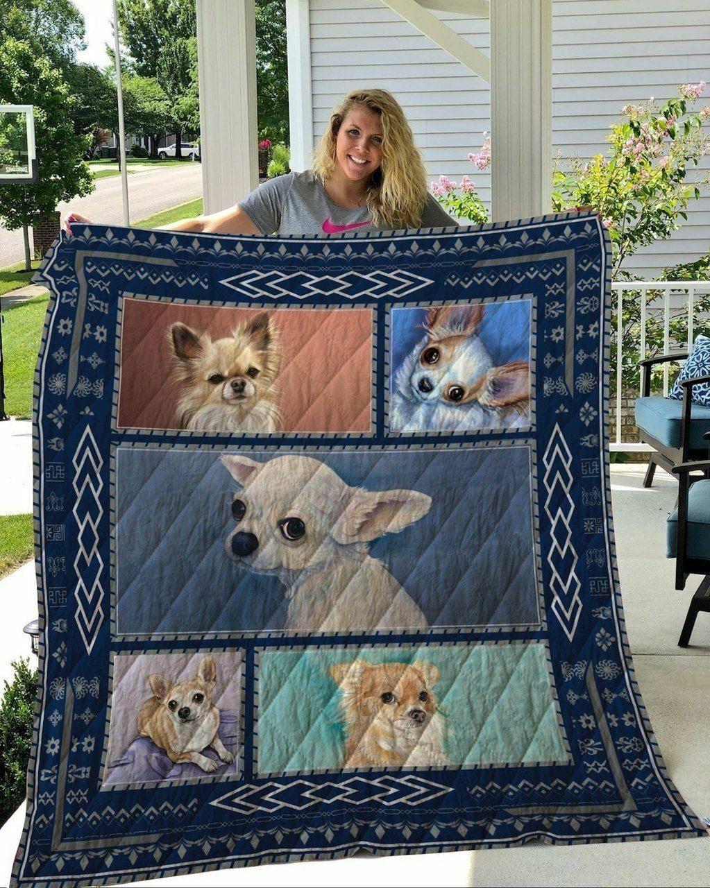 Chihuahua Brigh Tun Quilt Blanket Dhc020120621Td