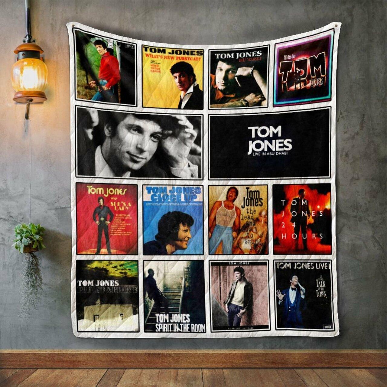 Tom J Album Co Quilt Blanket