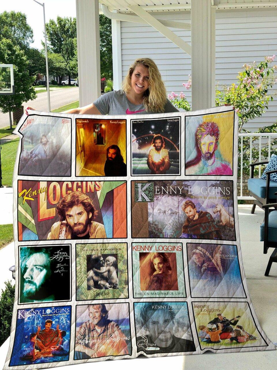 Kenny Log 2 Quilt Blanket