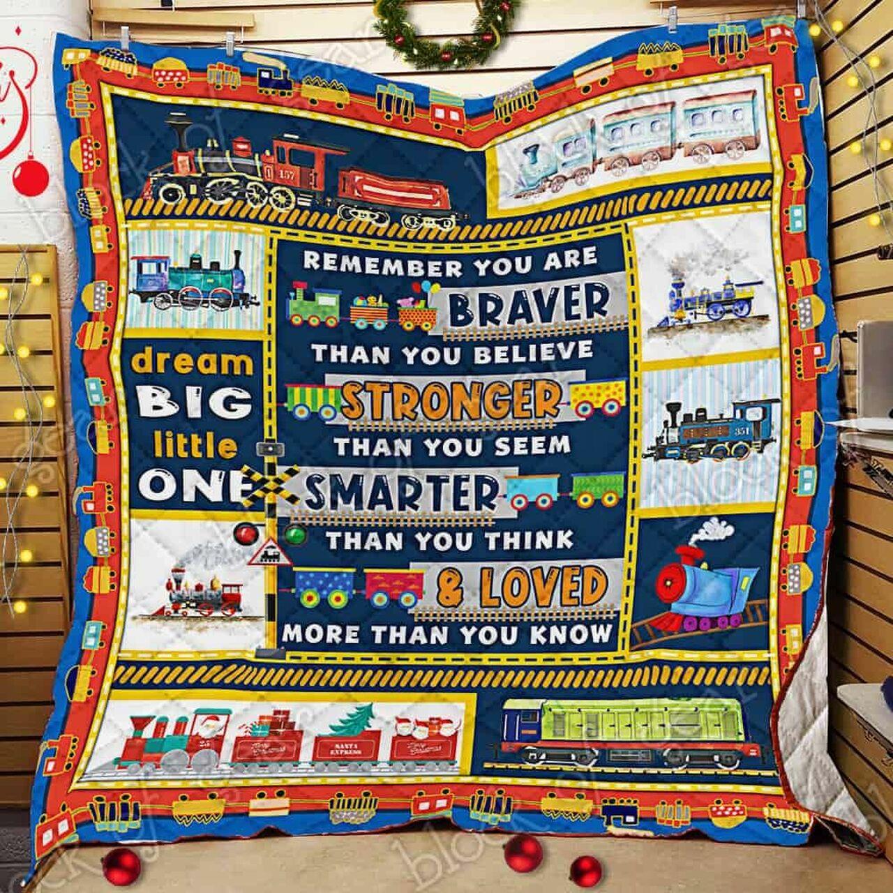Train Cl14100508Mdq Quilt Blanket