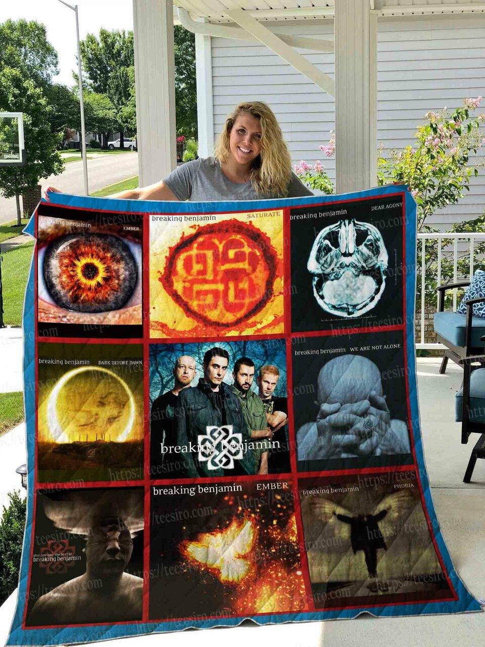 Breaking Benjamin Aeason Quilt Blanket Greattomized Blanket G For Birthday C Thgiving