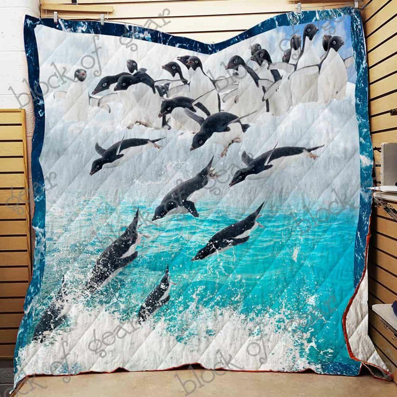 Penguquad Cl2100401Mdq Quilt Blanket
