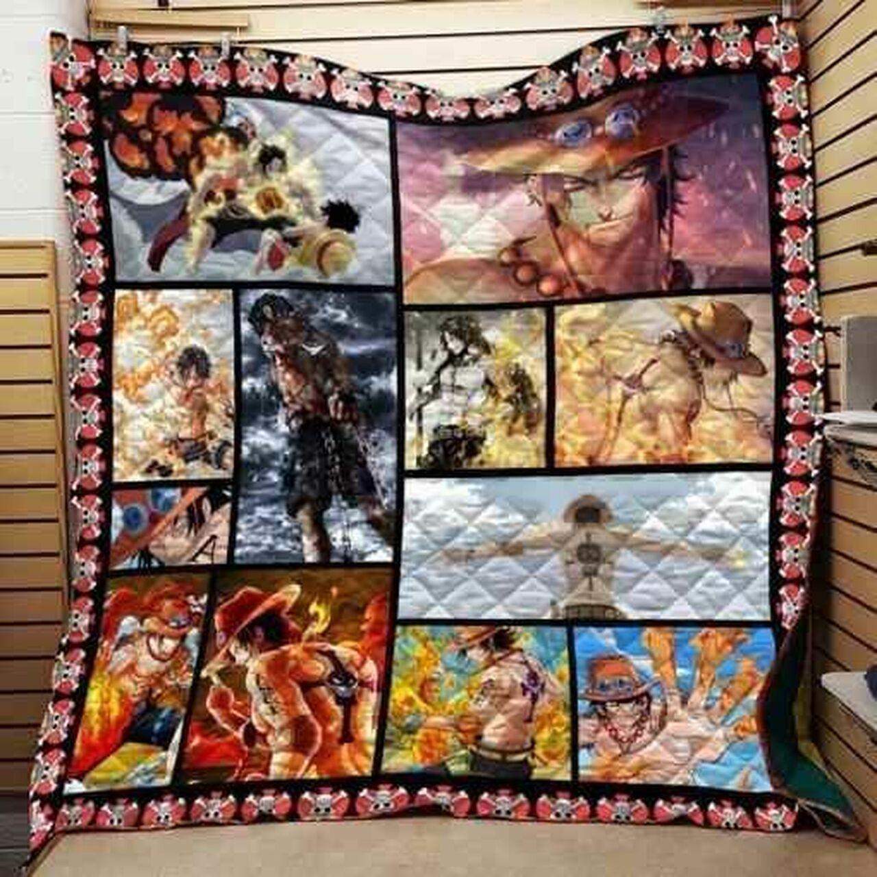 One Piece Ace Blanket Th0907 Quilt