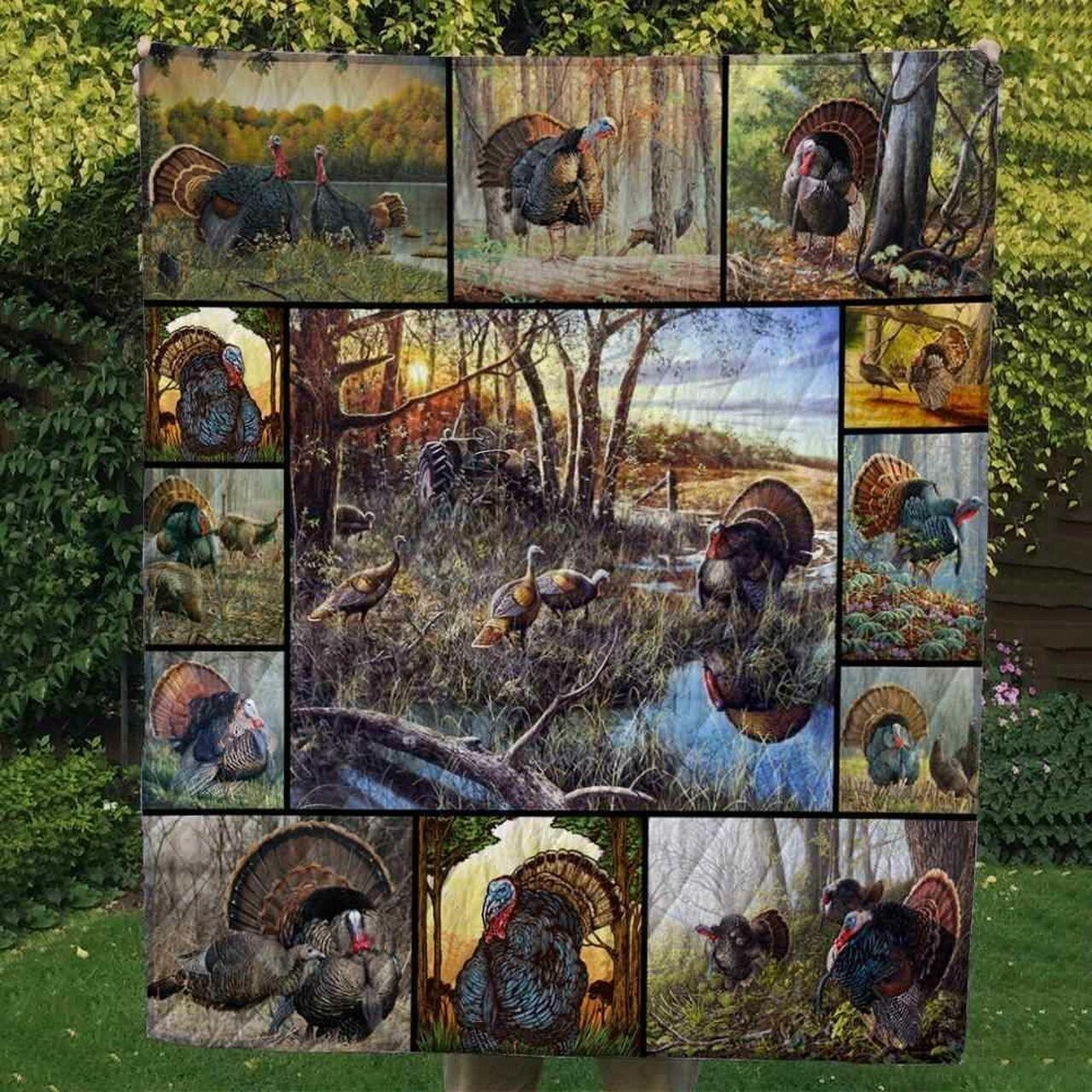Turkey Ani Blanket Th1707 Quilt