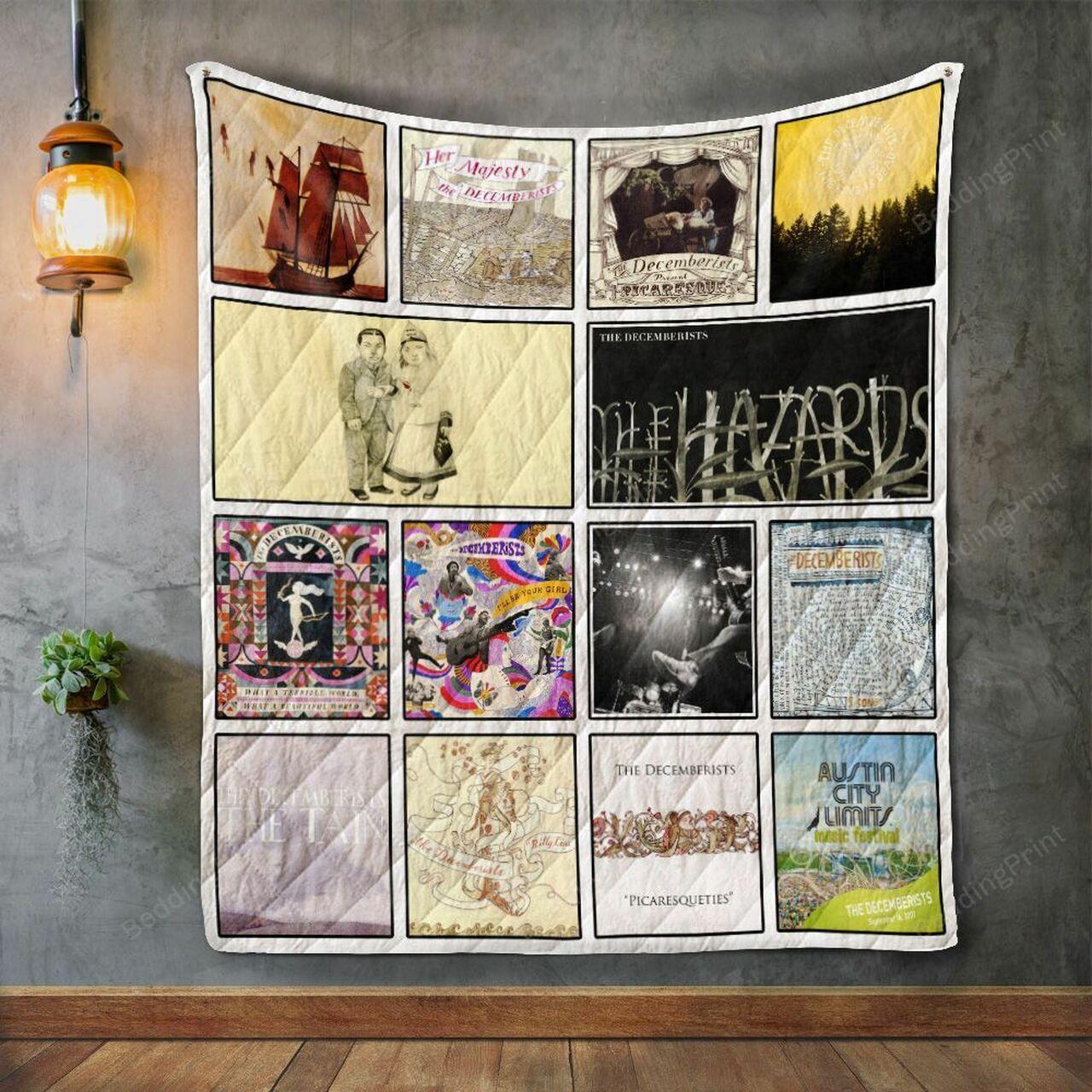 The Decembts Album Co Quilt Blanket
