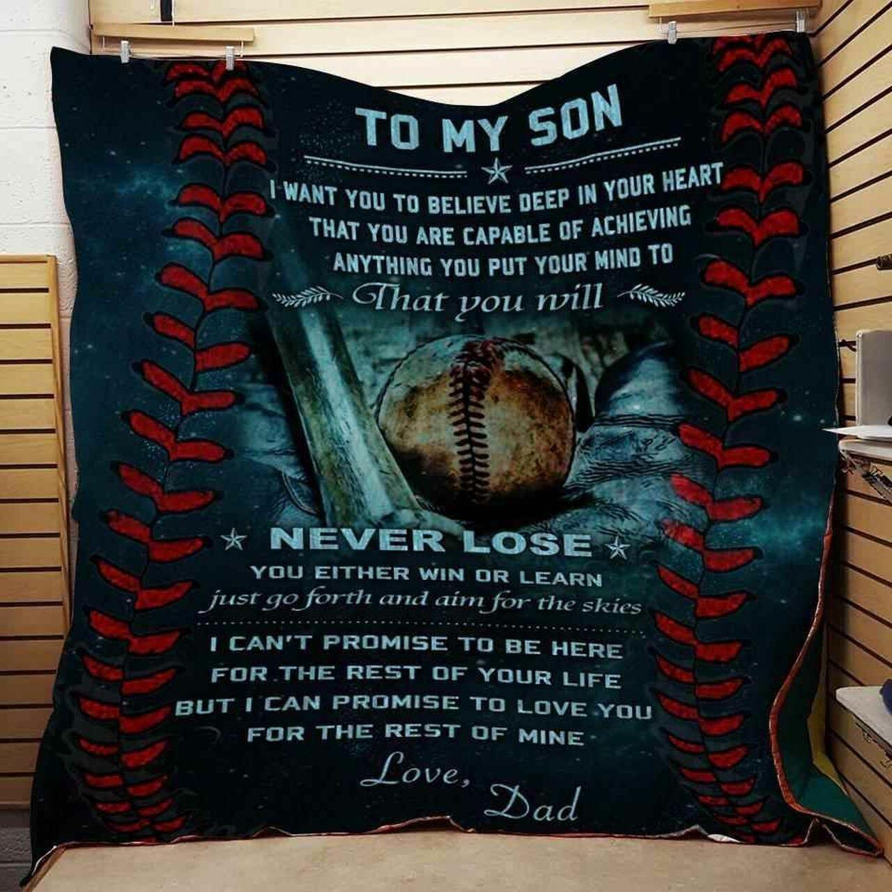 Dad on Nevere Blanket Th0907 Quilt