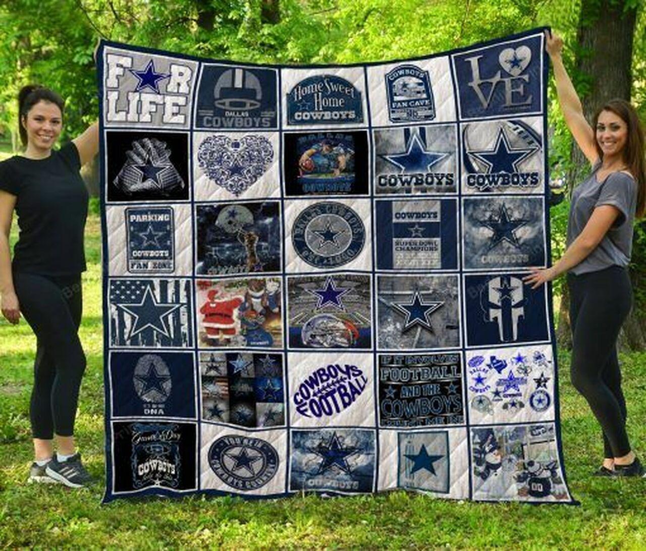 Nfl Da Cow Quilt Blanket