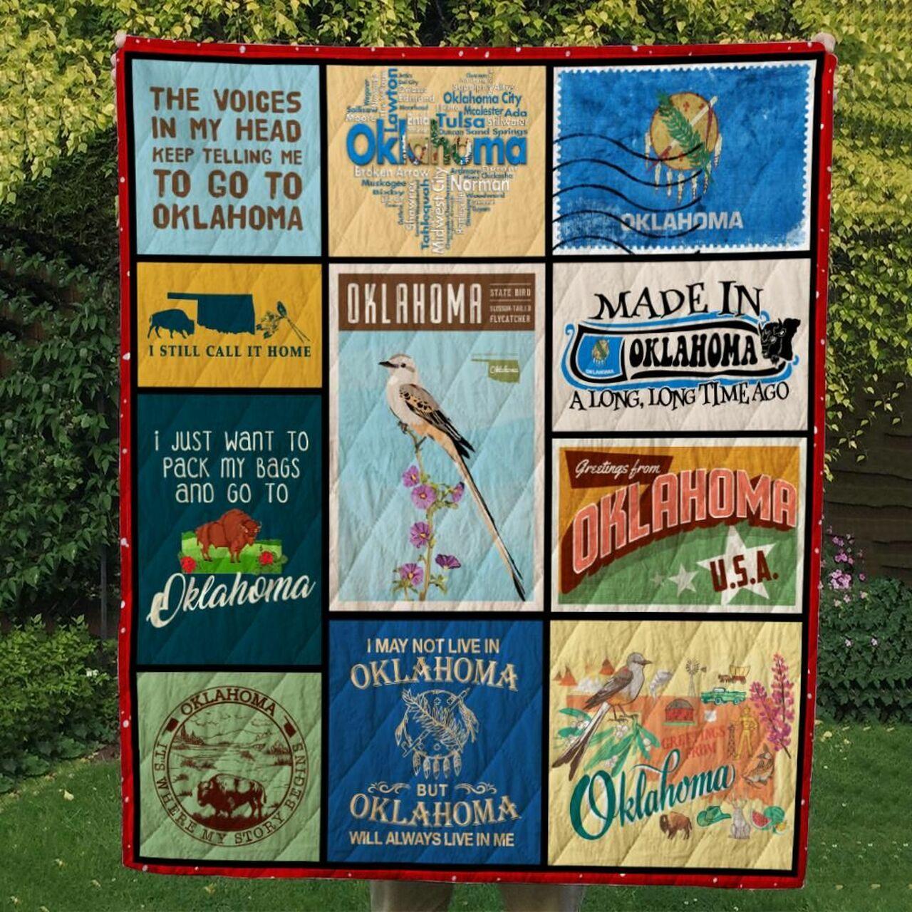 Oklahoma Cl14100376Mdq Quilt Blanket