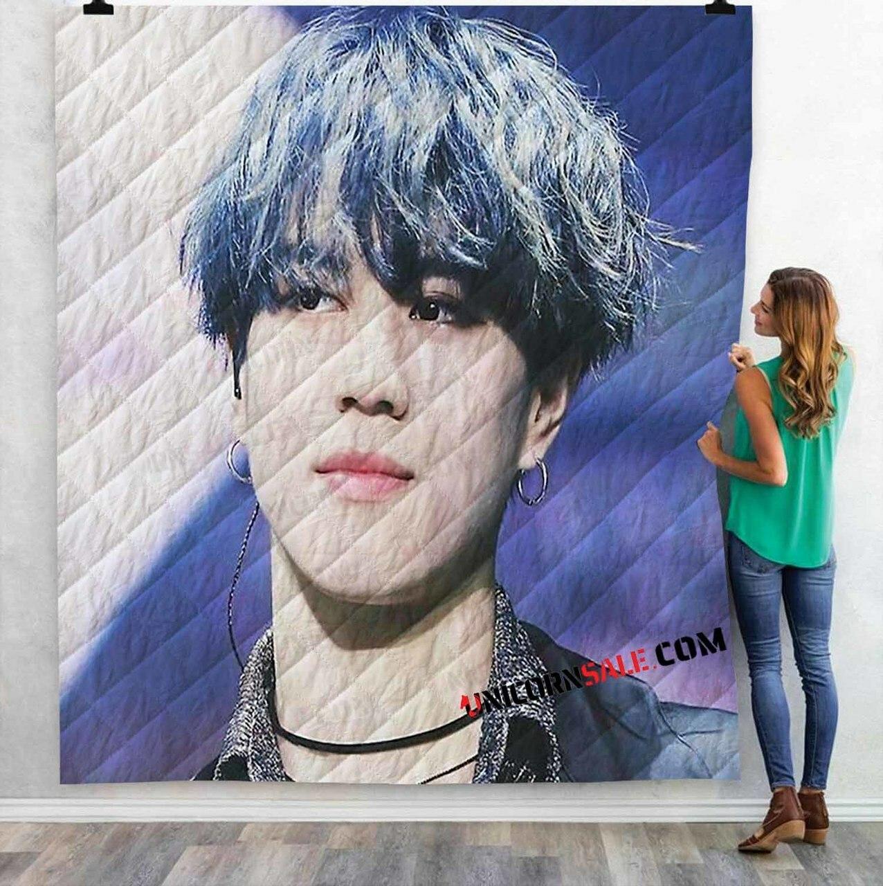 Fa Rapper Yugyeom V 3Dtomized onalized Quilt Blanket