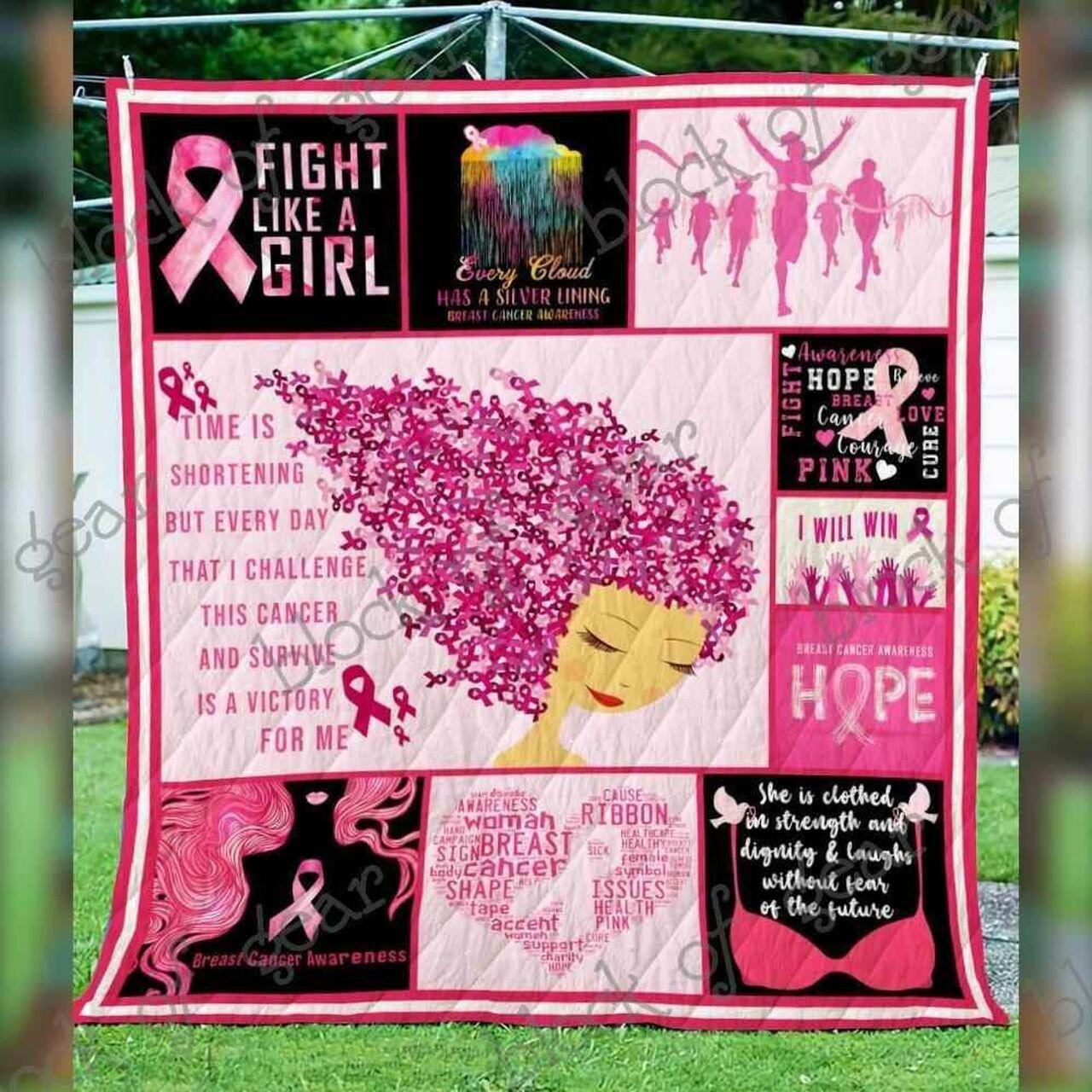 Bt Cancer Warrior Blanket Kc15072 Quilt