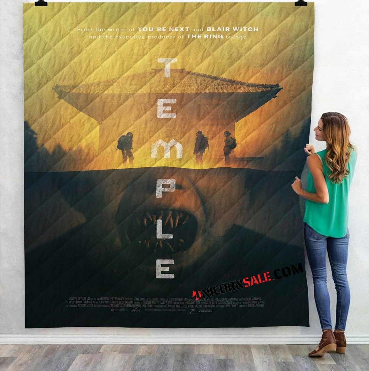 Netflix Movie Temple D 3Dtomized onalized Quilt Blanket