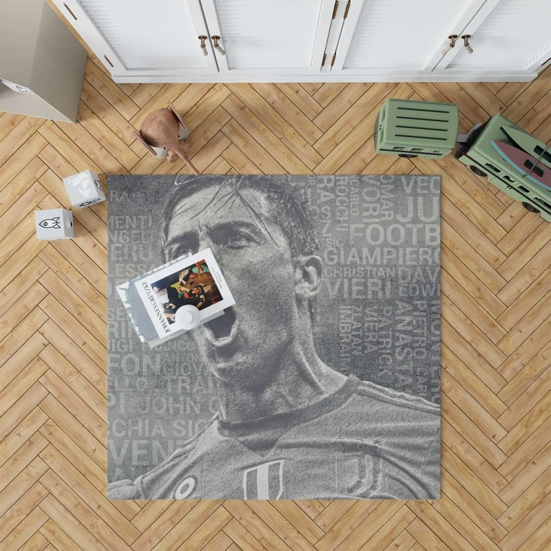 Paulo Bruno Dybala Gifted Football Player Rug
