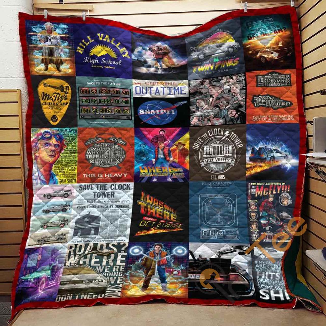Back To The Future Blanket TH0907 Quilt