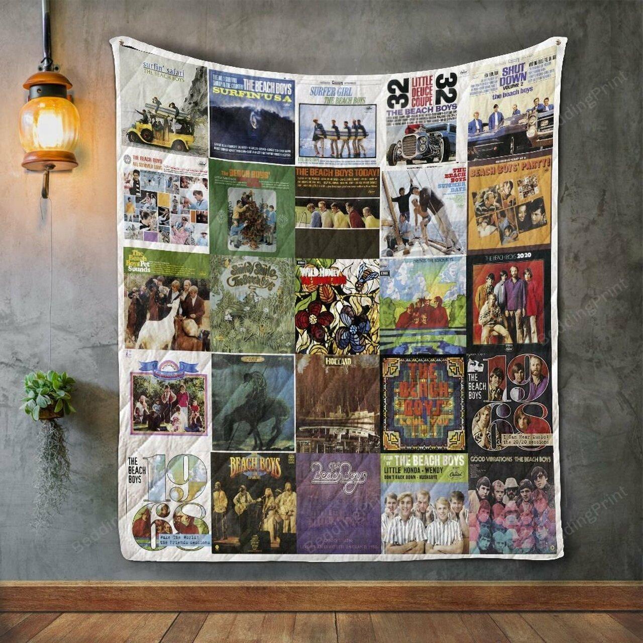 The Beach 2 Album Co Quilt Blanket