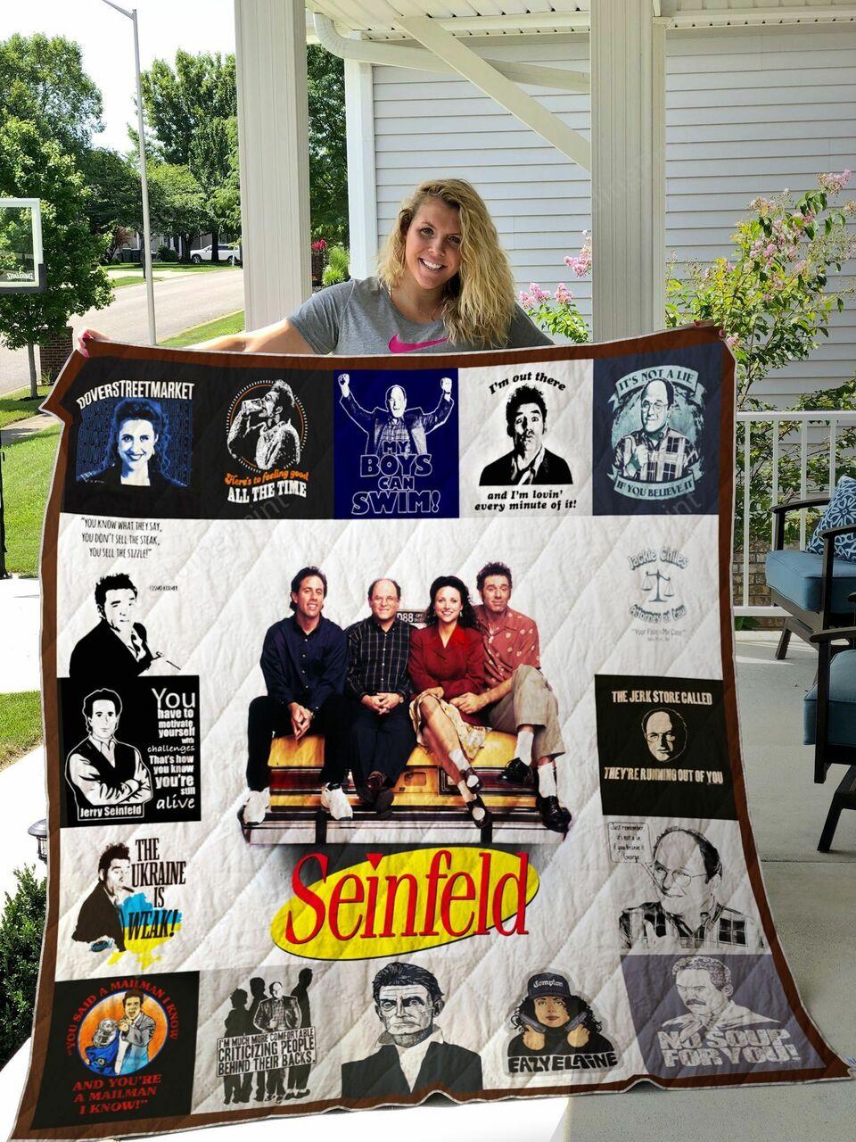 Seinfeld Quilt Blanket
