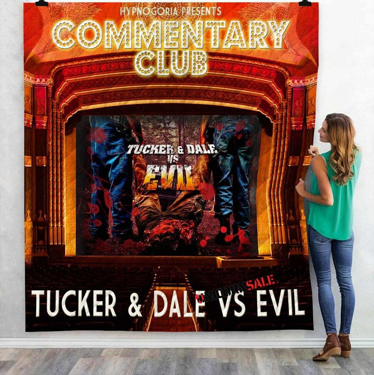 Netflix Movie Tucker And Dal 3Dtomized onalized Quilt Blanket
