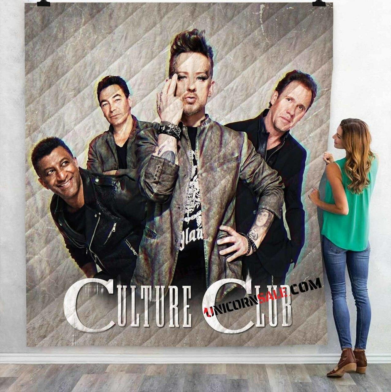 Musical Ats Culture Club 1V 3Dtomized onalized Quilt Blanket