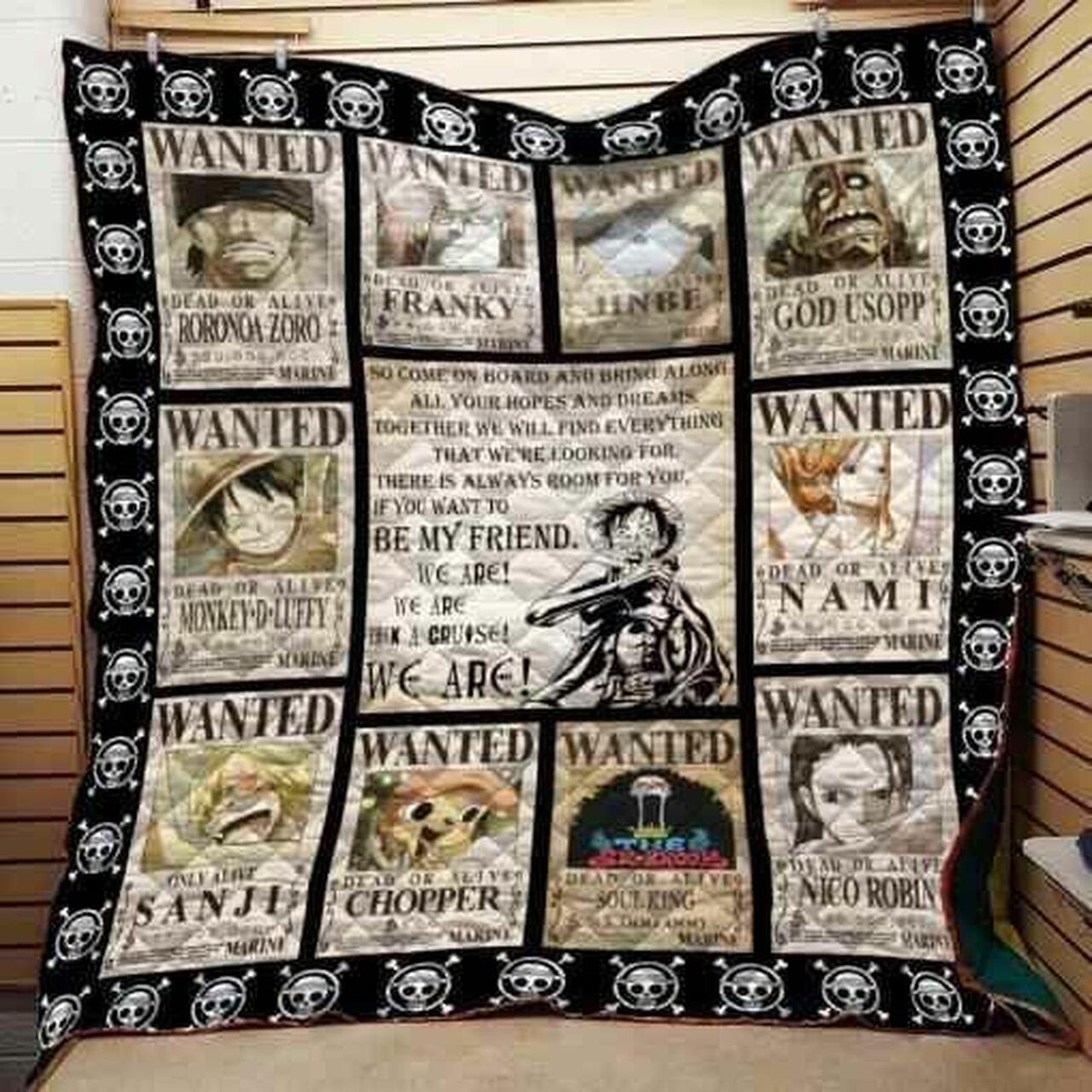 One Piece We Are Blanket Th0907 Quilt