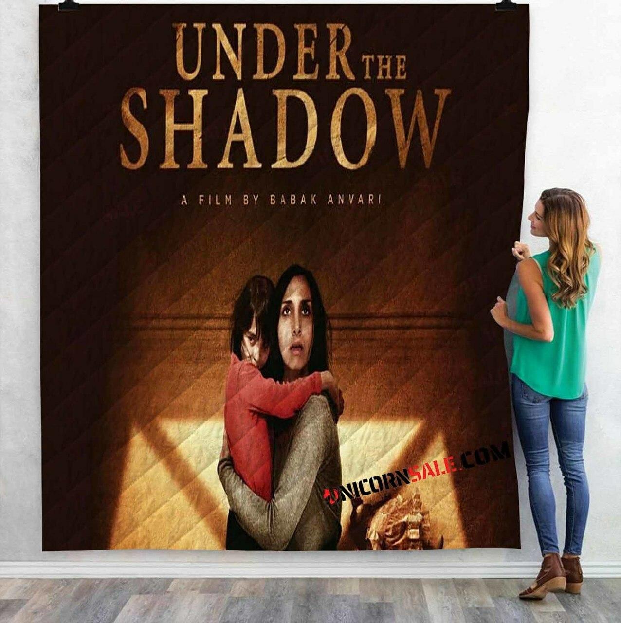 Netflix Movie Under Thadow N 3Dtomized onalized Quilt Blanket
