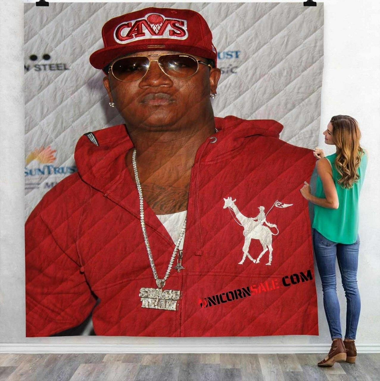 Fa Rapper Yung Joc D 3Dtomized onalized Quilt Blanket