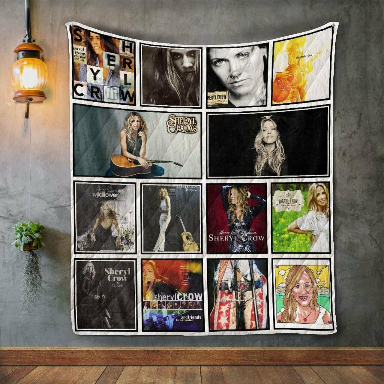 Sheryl Crow Album Co Quilt Blanket