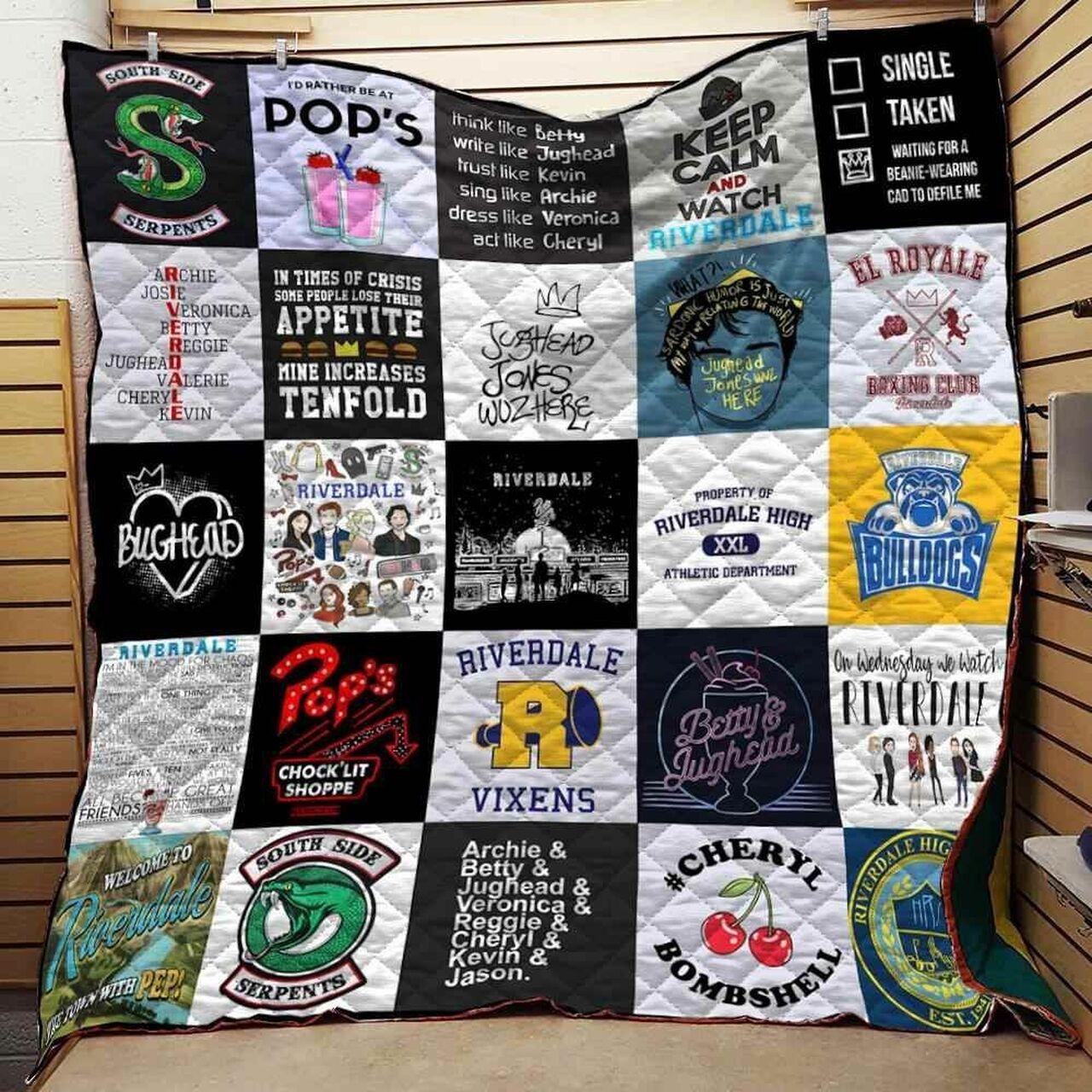 Riverdale Collage Blanket Th10072019 Quilt