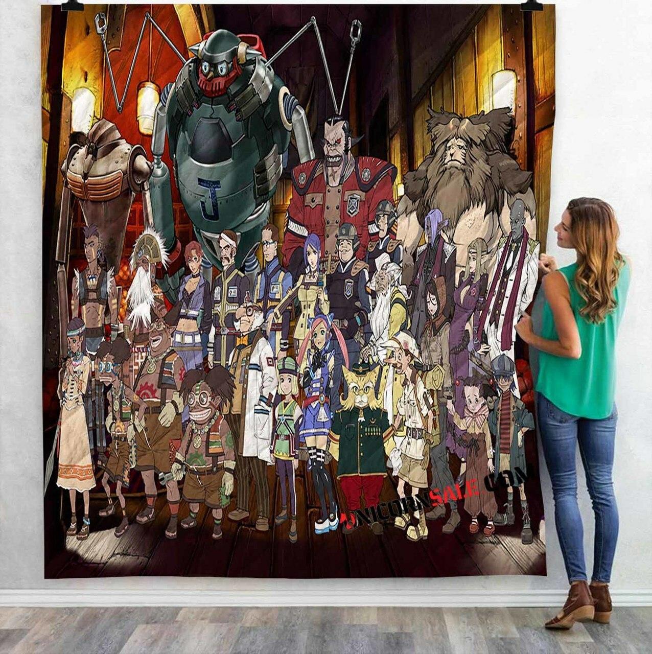 Rogue Galaxy N 3Dtomized onalized Quilt Blanket